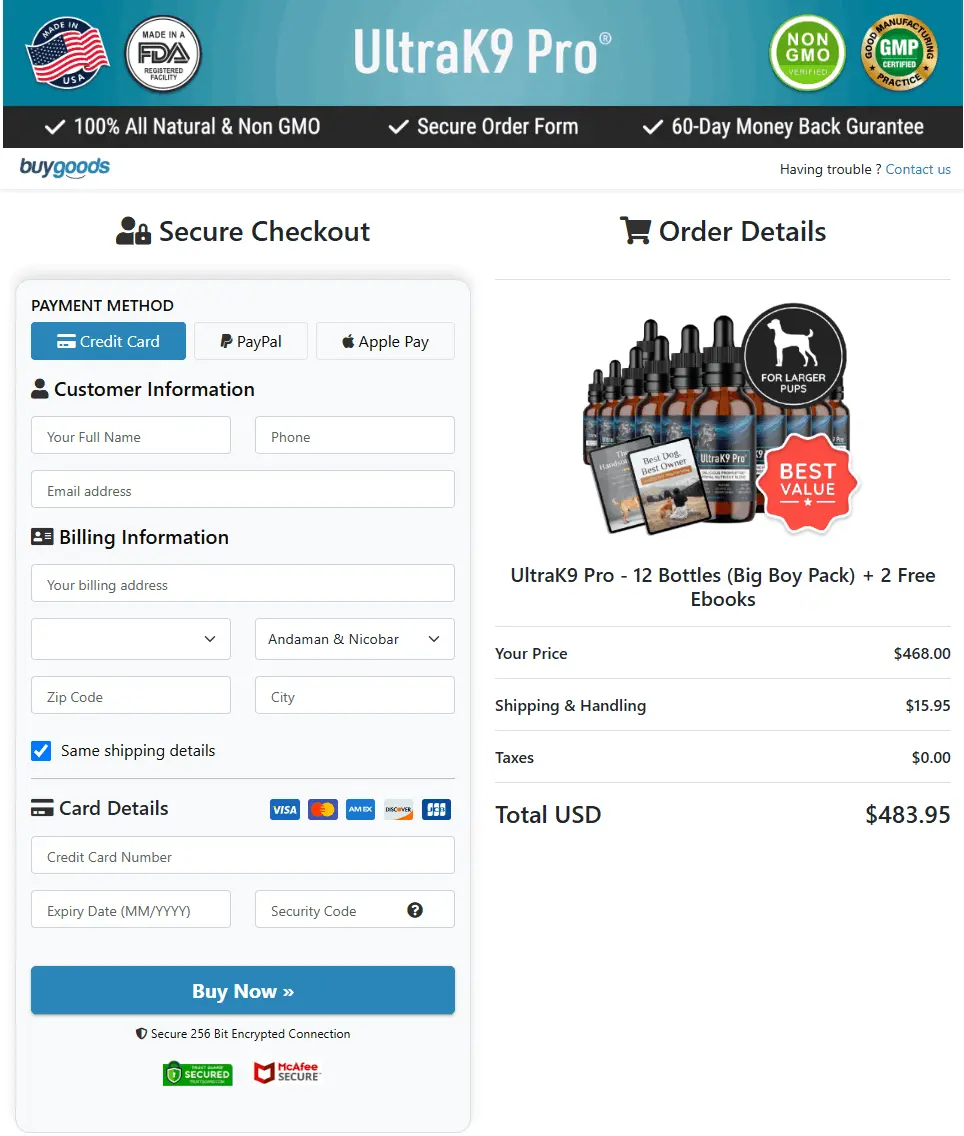ultrak9 pro buy online